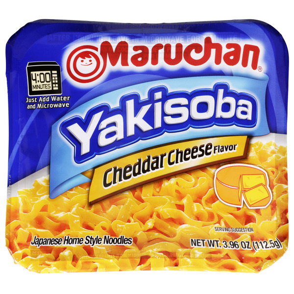Maruchan Yakisoba Noodles, Cheddar, 3.96 oz Same-Day Delivery or