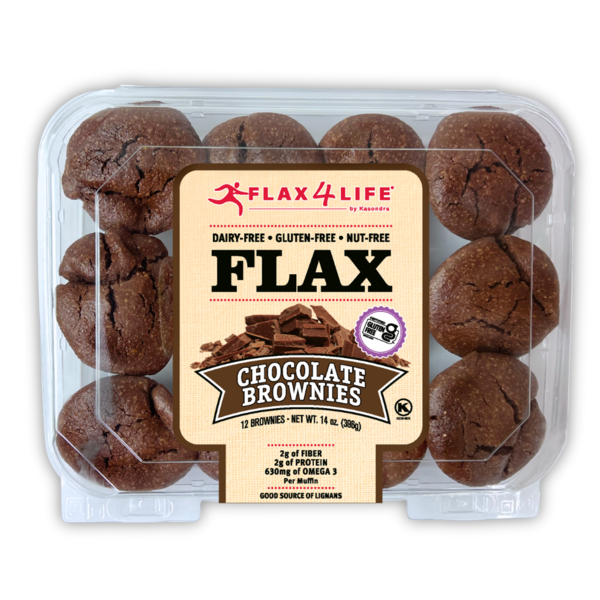 Flax4Life Chocolate Brownies