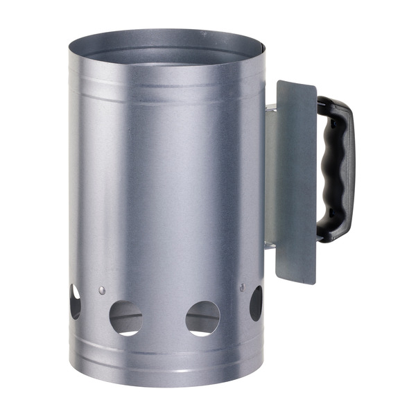 Master Forge Galvanized Steel Charcoal Chimney 1 Count Starter