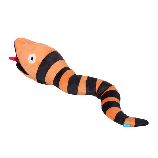 BARK Sandy Claws Snake Plush Dog Toy, X-Large