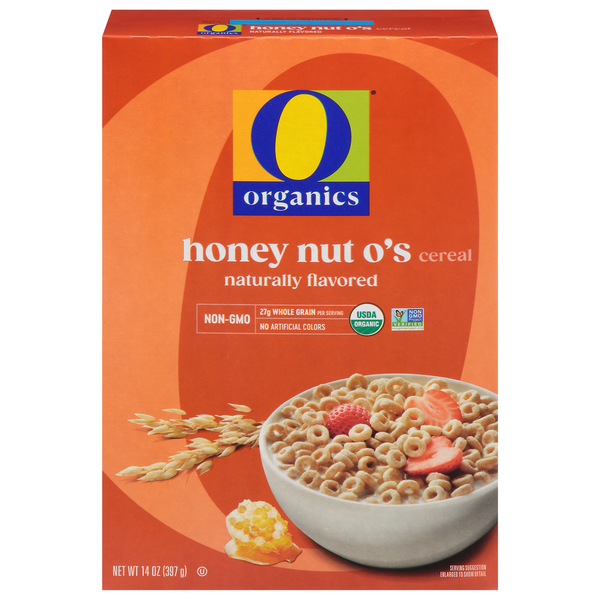 O Organics Cereal, Honey Nut O's