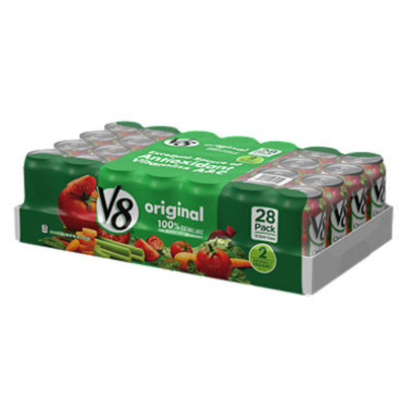 V8 - Vegetable Juice Original - 28/11.5 oz cans