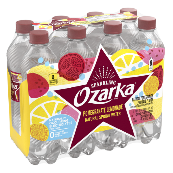 Ozarka Pomegranate Lemonade Sparkling Water (16.9 fl oz) Instacart