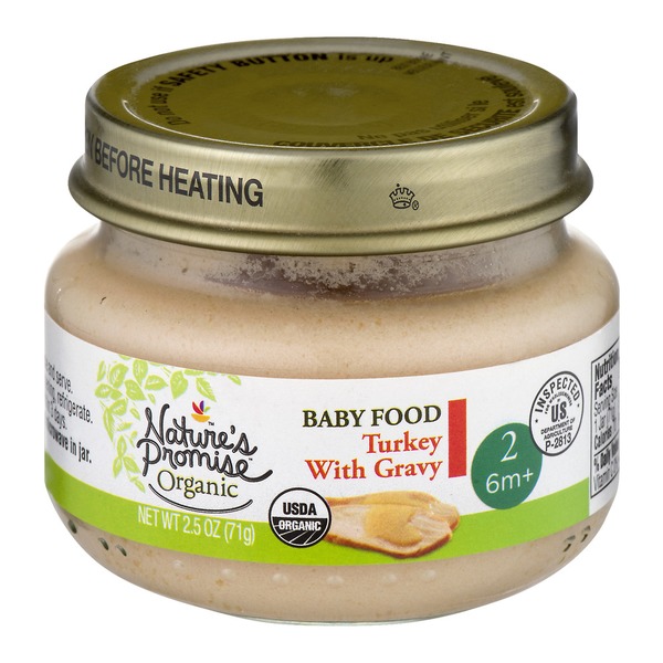 organic turkey baby food