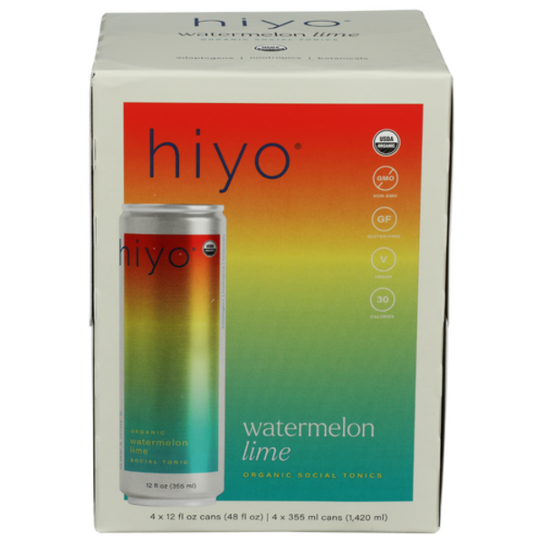 Hiyo Watermelon Lime, Organic Social Tonic Same-Day Delivery or