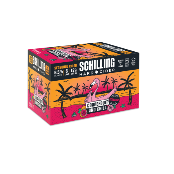 Schilling Hard Cider Grapefruit and Chill Same-Day Delivery