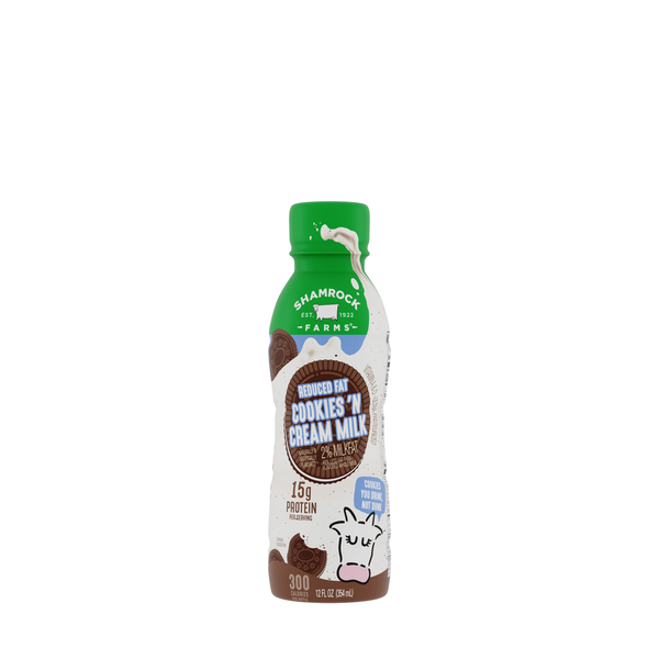 Shamrock Farms 2% Reduced Fat Cookies N' Cream Same-Day Delivery