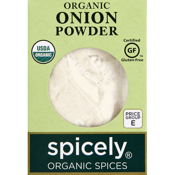 Spicely Organics Onion Powder, Organic
