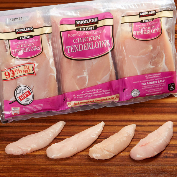 Kirkland Signature Fresh Boneless Skinless Chicken Tenderloins