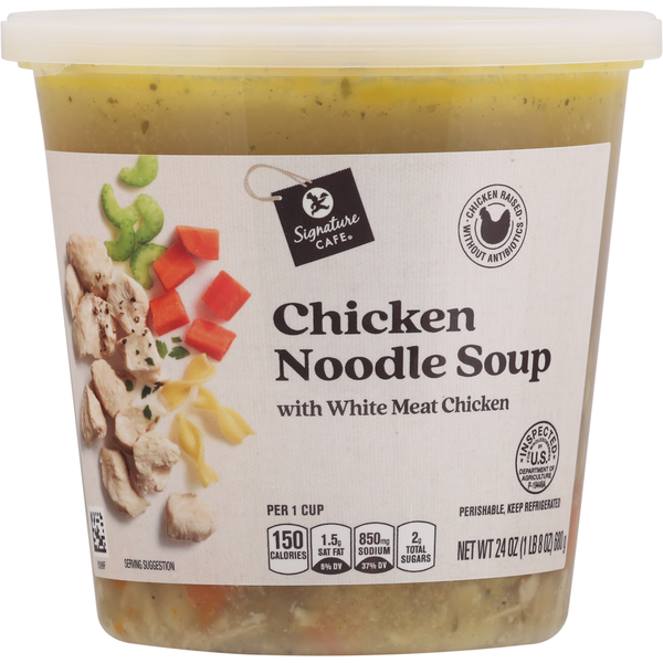 Signature Cafe Soup, Chicken Noodle