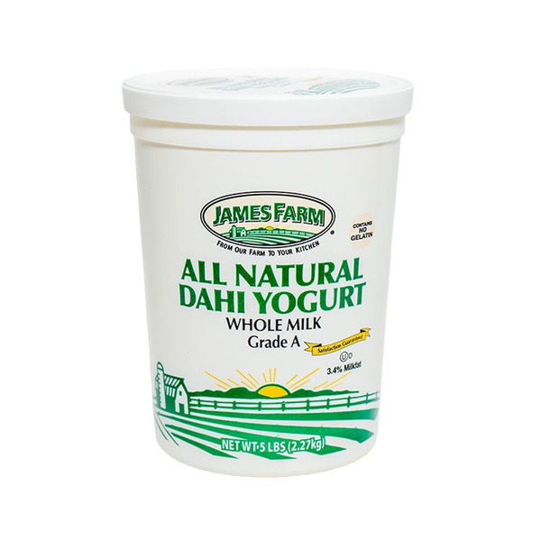 James Farm - Dahi Whole Milk Yogurt - 5 lbs