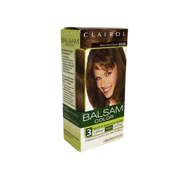 Balsam Color Hair Color Medium Bronze Brown 611b 1 Ct Instacart