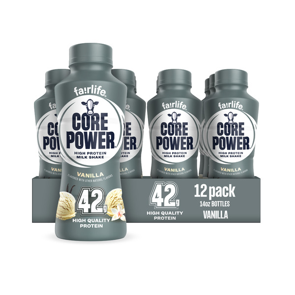H-E-B Core Power Elite High Protein Shake, Vanilla, 42G Bottle