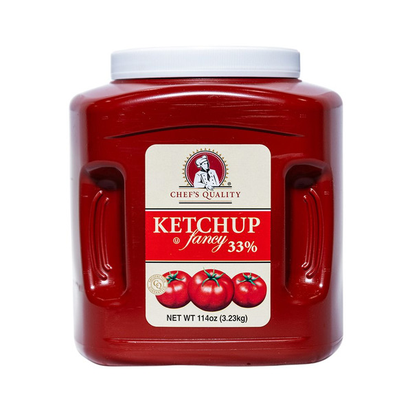 Chef's Quality - Tomato Ketchup Jug - #10 size