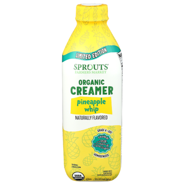 Sprouts Organic Pineapple Whip Creamer