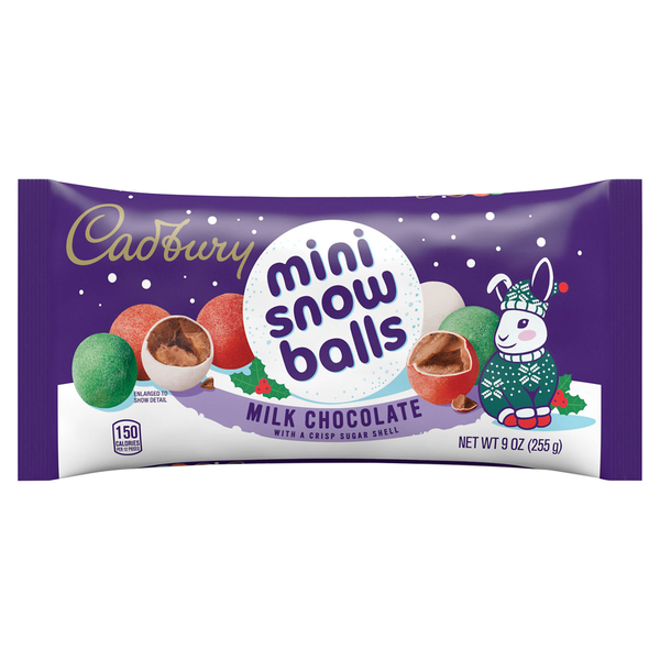 CADBURY Snow Balls Mini Milk Chocolate