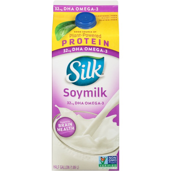 Silk 32mg DHA Omega3 Soy Milk from Whole Foods Market Instacart