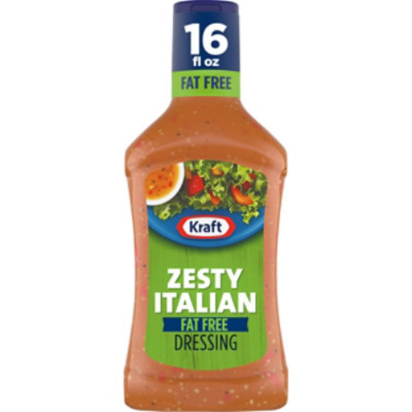 Kraft Natural Cheese DRS FREE ZESTY ITALIAN