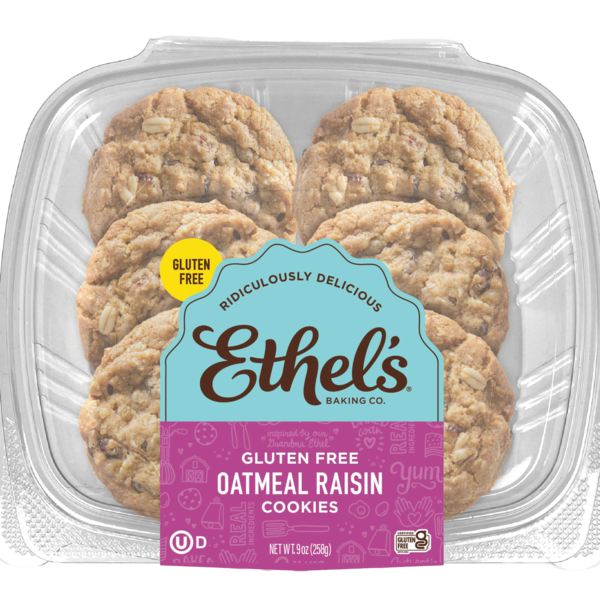 Ethel's Baking Co Oatmeal Raisin Cookies