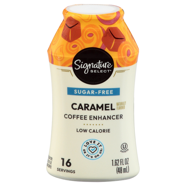 Signature SELECT Sugar-Free Low Calorie Caramel Coffee Enhancer