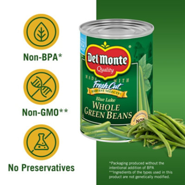 Del Monte Whole Green Beans