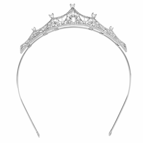 Walmart Believe by Brilliance Fine Plated Cubic Zirconia Tiara