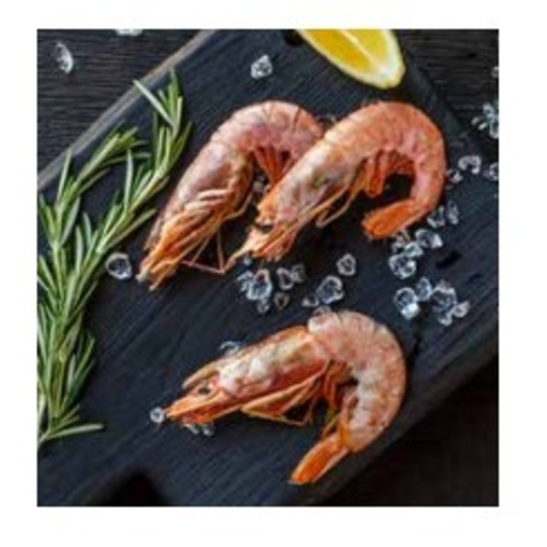 Shrimp, Head On, Shell-On, 40/50 Ct
