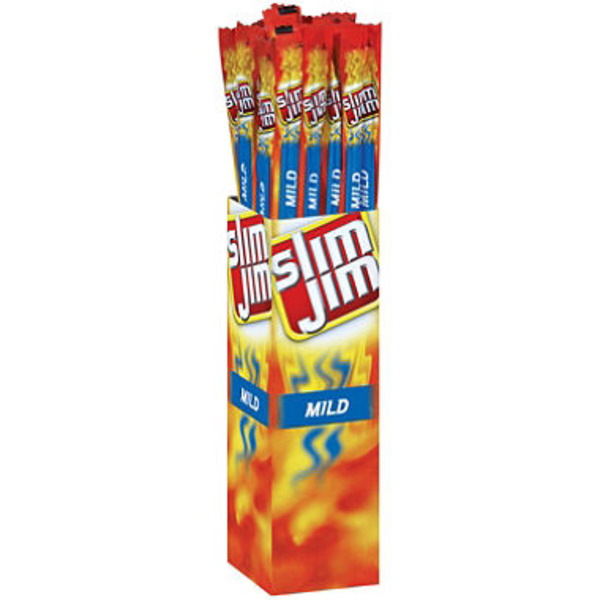 Slim Jim - Giant Mild Smoked Jerky - 24/0.97 oz