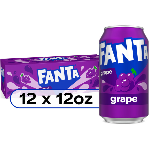 Fanta Grape Soda Fridge Pack Cans Same-Day Pickup | Fareway Meat