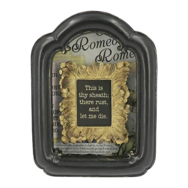 Ashland Let Me Die Romeo & Juliet Shadow Box Tabletop Décor