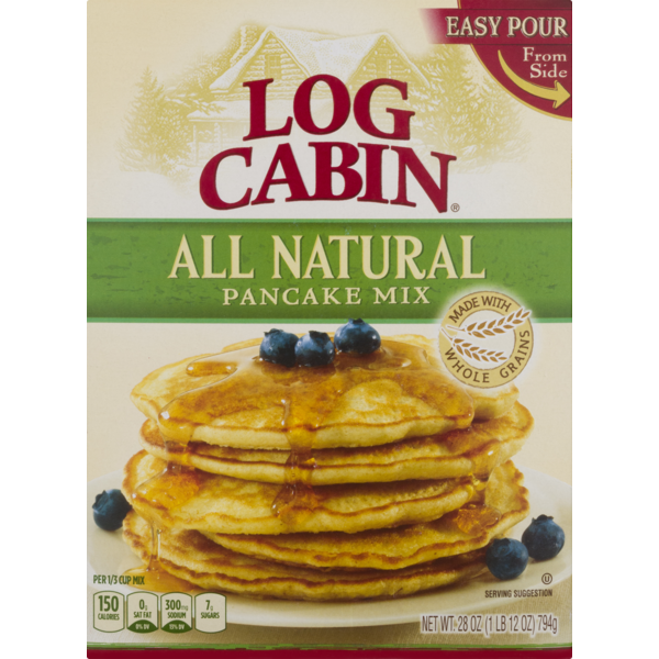 Log Cabin All Natural Pancake Mix 28 Oz From Safeway Instacart