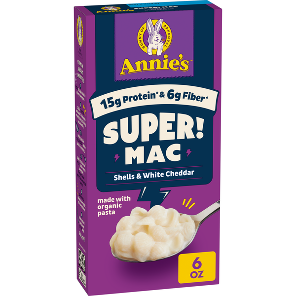 Annie's Super! Mac Shells and White Cheddar