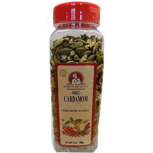 Chef's Quality - Whole Cardamom - 13 oz