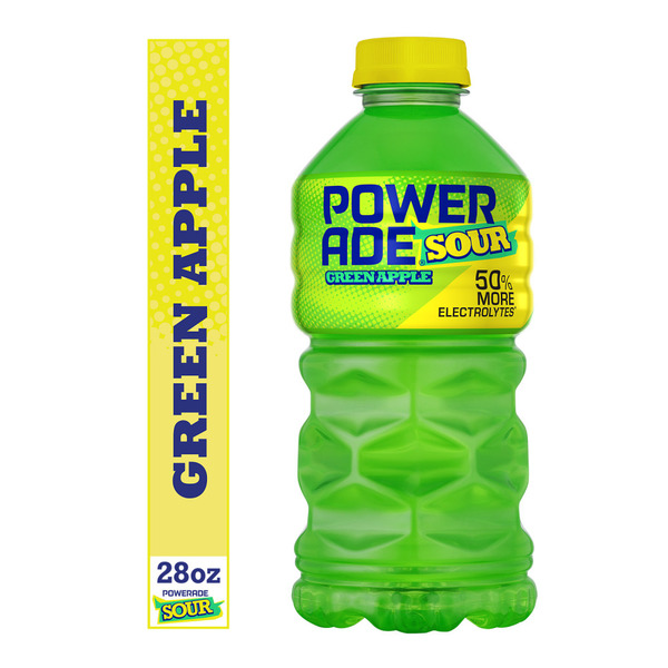 POWERADE Green Apple Sour Sports Drink Bottle Same-Day Delivery or