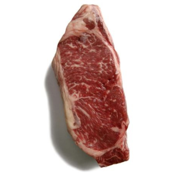 New York Strip Steak, End to End, No Roll - 8 oz portions