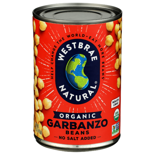 Westbrae Organic No Salt Added Garbanzo Beans