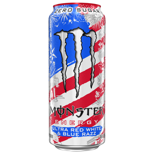 kirkland l carnitine Monster Ultra Wild Passion Energy Drink Can, 16 fl oz main image 1