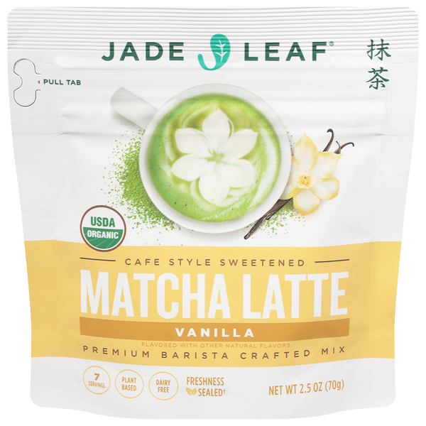 Jade Leaf Cafe Style Sweetened Vanilla Matcha Latte Mix Same-Day