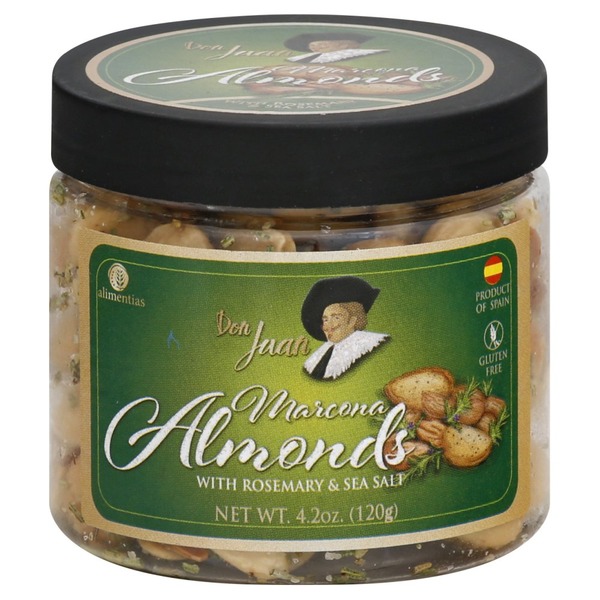 Don Juan Marcona Almonds, with Rosemary & Sea Salt (4.2 oz) Instacart