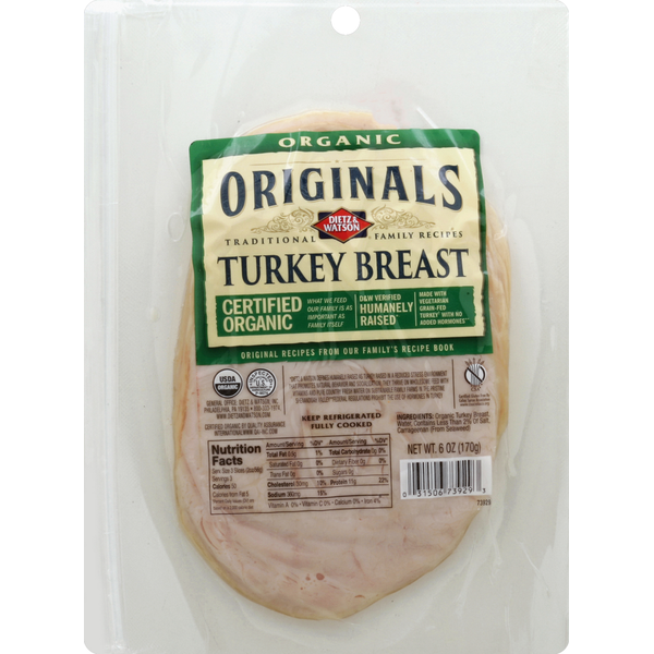 Dietz & Watson Turkey Breast, Organic Same-Day Delivery | Turnip Truck