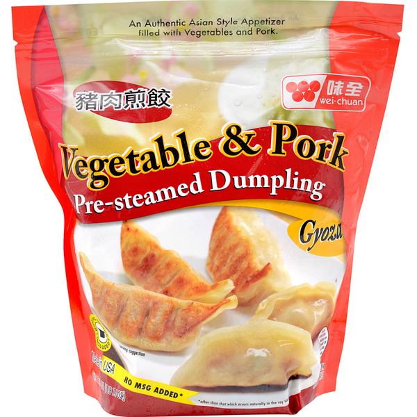Wei-Chuan Vegetable & Pork Pre-steamed Dumplings