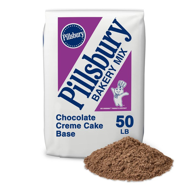 Pillsbury - Chocolate Creme Cake Base 50lb Delivery or Pickup ...