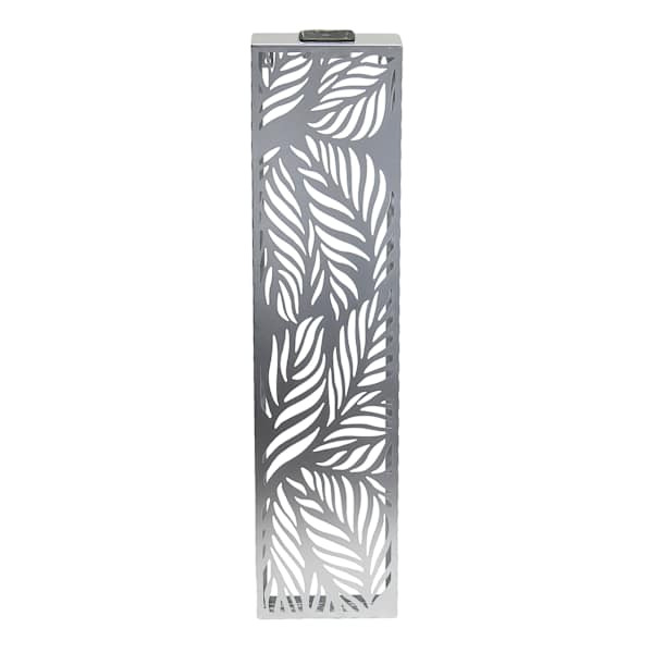 Found & Fable Metal Palm Leaves Solar Outdoor Wall Decor, 33"