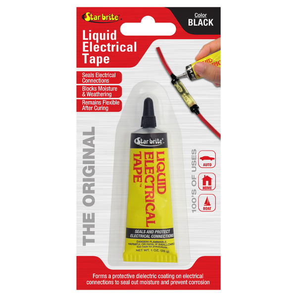 Star brite Vinyl Liquid Electrical Tape - Black