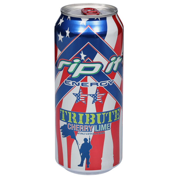 RIP IT Energy Fuel Energy Drink, Cherry Lime, Tribute Same