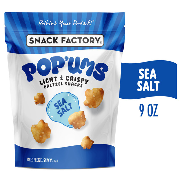 Snack Factory Pop'ums Sea Salt Pretzel Snacks Same-Day Delivery or