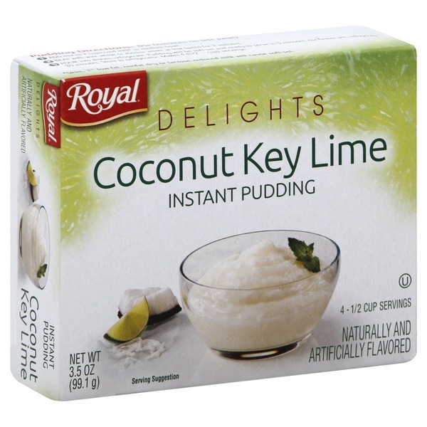 Royal Pudding, Instant, Coconut Key Lime (3.5 oz) Instacart