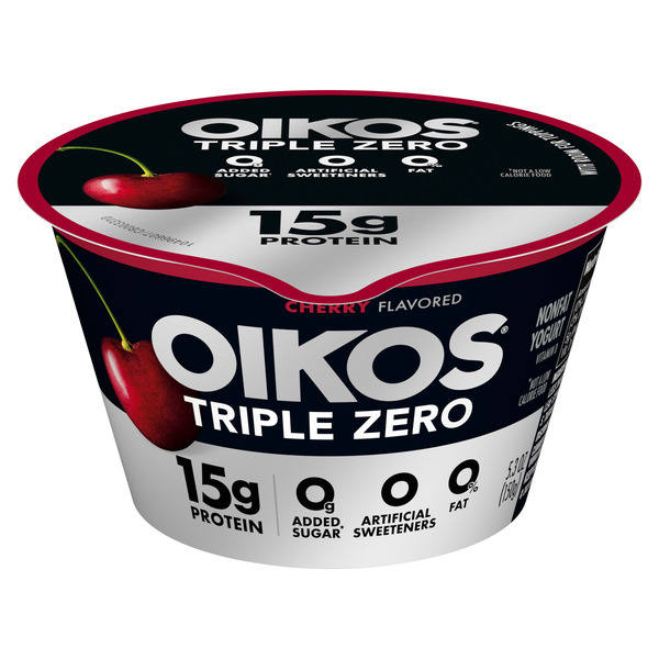 Oikos Triple Zero Cherry Greek Yogurt Same-Day Delivery | Save A Lot