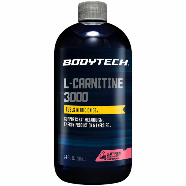 The Vitamin Shoppe® BodyTech L-Carnitine 3000 Supports Fat Metabolism, Energy Production & Muscle Recovery - Candy Punch (24 fl o Same-Day Delivery