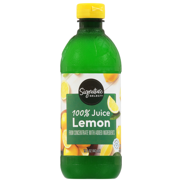 Signature SELECT Lemon 100% Juice